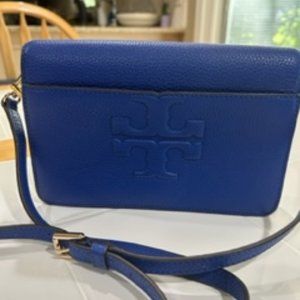 TORY BURCH BOMBE-T-SMALL CROSSBODY - ROYAL BLUE